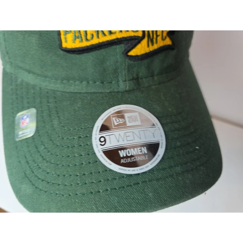 NWS‎ Green Bay Packers New Era 9twenty Strapback Hat NFL Womens